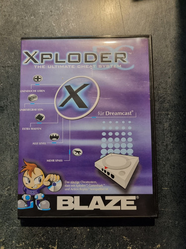 Sega dreamcast xploder blaze - sega, /