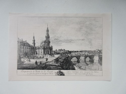 Canaletto stahlstich auf - canaletto,