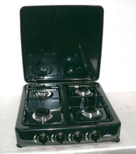 Homelux AOTE6054 Gas Kochplatte feld 4 Flammig Brenner Camping Kocher Gasherd BK