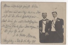 Studentika Foto/AK/PK Corps Palatia Straßburg (?); Freiburg-Darmstadt 1898