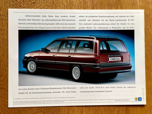 Opel omega caravan - omega, a