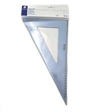 STAEDTLER 567 36 Zeichendreieck 36 cm blau-transparent 60°30° marsflexibel