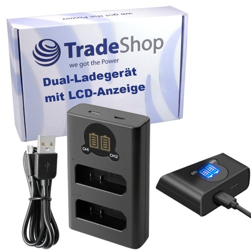 Dual lcd schnell ladegerät - dual, schnell-ladegerät
