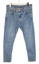 Levi's 512 Herrenjeans W34/L32 Slim Konisch Reißverschluss Fly Hohe Taille