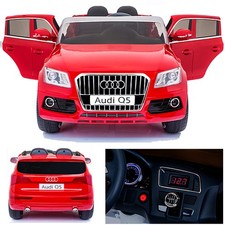 Audi Q5 quattro Kinderauto Kinderfahrzeug Kinder Elektroauto 2x Motoren 12V rot