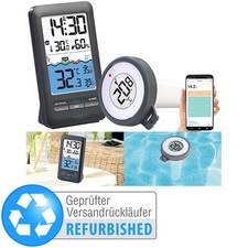 infactory Smartes WLAN-Teich- & Poolthermometer, Versandrückläufer