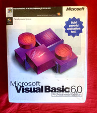 Microsoft Visual BASIC 6.0 Professional Edition OVP englisch - NEU Mwst Rechnung