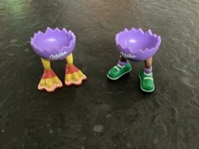 Milka Kinder- Eierbecher mit Füßen, für Sammler, Vintage, 2 Stck.