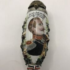 Antiker Reservisten Pfeifen Kopf Porzellan