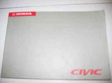 Betriebsanleitung HONDA CIVIC Handbuch Ausgabe 1996
