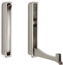 Garderobenhaken klappbar Kleiderhaken Edelstahl Optik Wandhaken Klapphaken matt