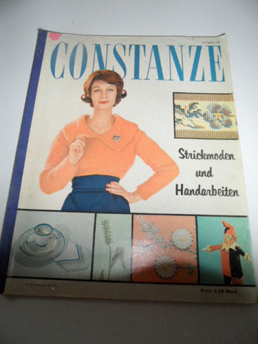 Handarbeitszeitung constanze - handarbeitszeitung, "constanze"
