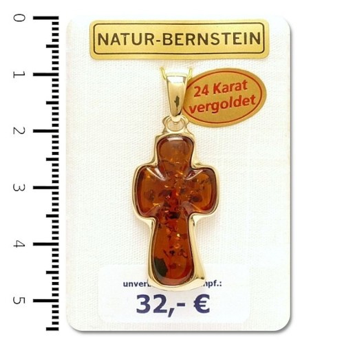 Bernstein anhänger modern - bernstein,