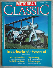 Motorrad Classic 1/1990 Victoria Swing Marusho Harley VC Bücker Cockerell NSU