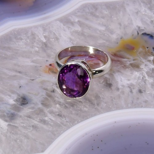 Amethyst ring 925er silber - 925er,