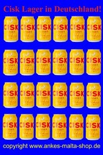 Cisk Lager Bier aus Malta, 24