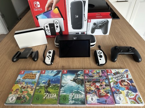 Nintendo switch weiß oled - weiß,
