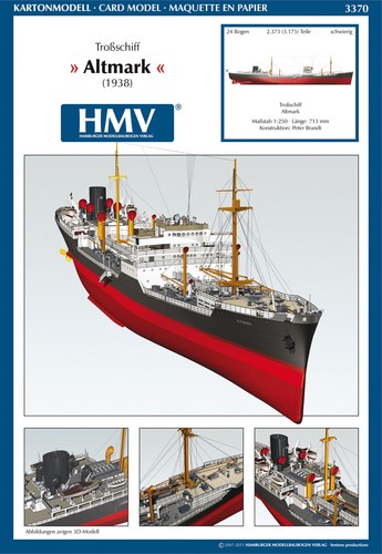 Kartonmodell troßschiff - kartonmodell,