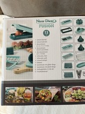 genius nicer dicer fusion, Neuwertig viele Teile