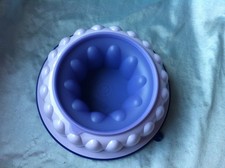 Tupperware puddingform großer prinz ausstecher reisring silikonform lila