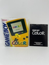 GameBoy Color gelbe Edition OVP + Anleitung