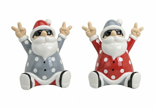 Nikolaus mit sonnenbrille aus - mit,