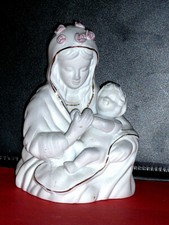 Madonna mit Kind  kleine Figure Biskuitporzellan