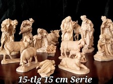 15 Krippenfiguren- Set  aus