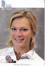 Autogramm - Maria Riesch (Ski