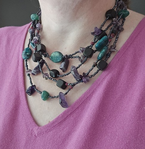 Lagenkette statement boho - statement,