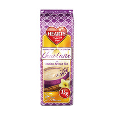 HEARTS Chai Latte Pulver 1kg Instant Milchtee - Getränkpulver Löslich