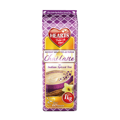Hearts chai latte - pulver, 1kg