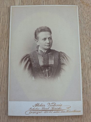 Großes cdv foto 1900 sehr - um, 1900,