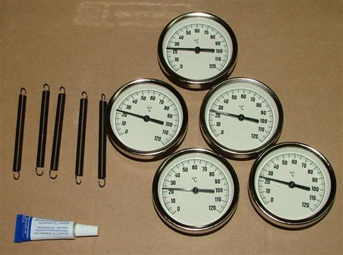 Anlegethermometer set - anlegethermometer, 5x