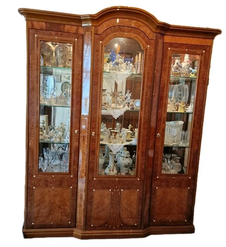 Vitrinenschrank massivholz - vitrinenschrank,,