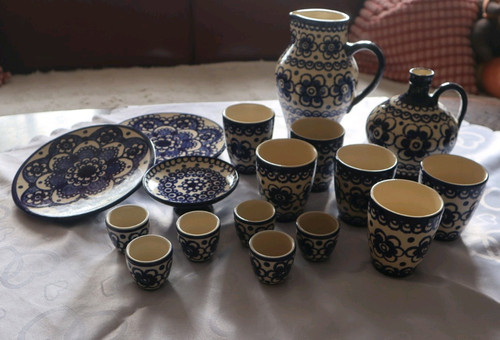 Tlg keramik set im - 17-tlg., keramik-set