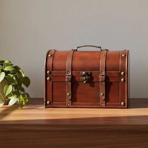 Vintage holztruhe holzmaserung - vintage-holztruhe,