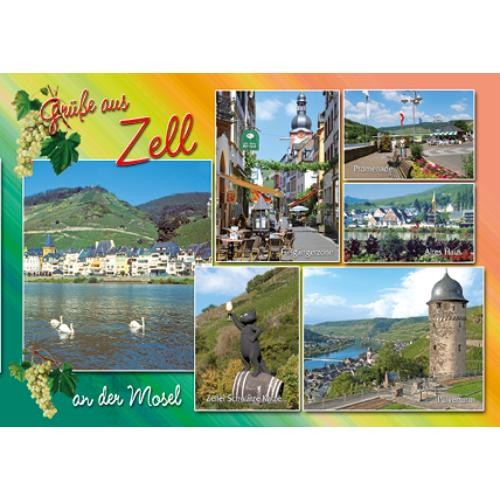 Zell der mosel - an, postkarten