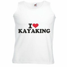 Tank Top I LOVE KAJAK FAHREN -