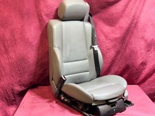 Sitz vorn Links Fahrersitz BMW 3er E46 Cabrio Leder Grau Belüftet Beheizt #3
