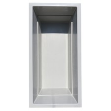 GFK Rechteckbecken (Grau) 300