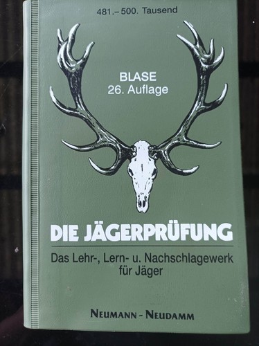 Blase die jägerprüfung lehr - die, lehr-