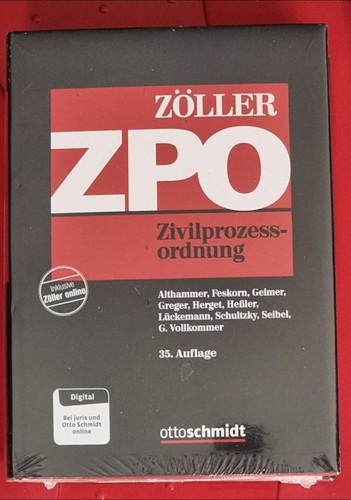 Zöller zivilprozessordnung - zöller,,