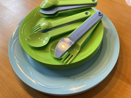 Tupperware picknick set - tupperware, teller