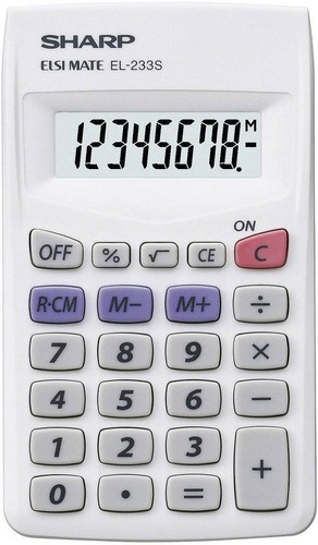 Sharp 233 taschenrechner - el-233,