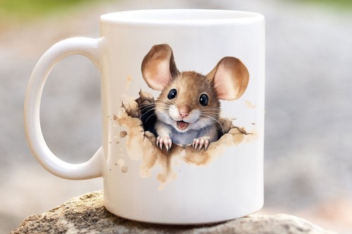 Niedliche maus tasse - niedliche,