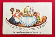 Künstler AK von Liesel Lauterborn 1940 Geburtstag Kinder am Tisch    ( 113250