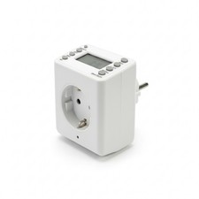 Digitale Zeitschaltuhr 3680W Display bis zu 10 Schaltzeiten pro Tag Steckdose