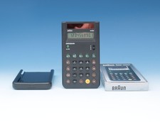 Braun Solar Control ETS 77 Type 4 777 4777 Taschenrechner Eisenmann Branding