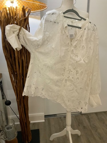 Tunika hemd bluse weiß - hemd,